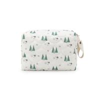 SONARIN Mignon Sac de Rangement pour Poussette,Portable Voyage Sac de Rangement pour Couches Petit Sac à Langer Bébé Sac à Couches Sac de Bébé Organisateur de Poussette pour Couches(Forêt)