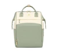 SONARIN Mode Grande Capacité Sac à Dos à Langer Bébé,Multifonctionnel Imperméable Sac à Langer Portables Sacs de Maternité Sacs à Couches avec 3 Poches Isolées(Vert)