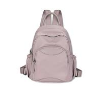 SONARIN Multi-Poches Mode Sac à Dos Femme,Léger Polyvalent Sac à Dos Loisir Sacs d'École Cartable Filles,Petit Antivol Sacs Dames pour Travail Voyage Collège(Violet Clair)