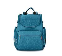 SONARIN Multifonction Sac à Dos à Langer Bébé étanche Avec matelas à langer et poussette sangle,Sac à Couches, Organisateur de Sac à Dos de Voyage,Grande Capacité, élégant et durable(Vert)
