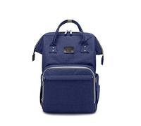 SONARIN Multifonction Sac à Dos à Langer Bébé étanche Avec poussette sangle,Grande Capacité,Sac à Couches,Organisateur de Sac à Dos de Voyage,Film Transparent Anti-Sale,Idéal Cadeau(Bleu)