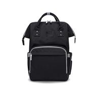 SONARIN Multifonction Sac à Dos à Langer Bébé étanche Avec poussette sangle,Grande Capacité,Sac à Couches,Organisateur de Sac à Dos de Voyage,Film Transparent Anti-Sale,Idéal Cadeau(Noir)