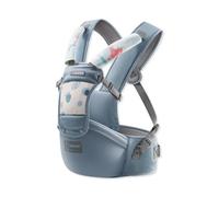 SONARIN Multifonctionnel Ergonomique Porte-bébé Siège de Hanche,Porte Bébé Ajustable Avant Porte-bébé Echarpe de Portage Porte Bébé Ventral pour Nouveau-né à Tout-petit(Bleu)