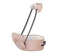 SONARIN Multifonctionnel Hipseat Baby Carrier Porte-bébé,Free Size,Toddler Support de siège de hanche,ceinture de transport avant,4 positions de transport(Marron clair)