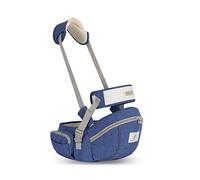 SONARIN Multifonctionnel Porte-bébé Siège de Hanche,Ergonomique Porte bébé Ventral Tabouret de Taille avec Ceinture de Sécurité & Bandoulière pour Nouveau-né Tout-Petit 0-24 Mois(Bleu)