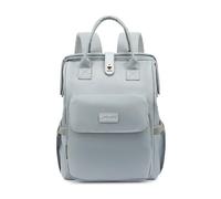 SONARIN Multifonctionnel Premium Sac à Dos à Langer Bébé,Portable Imperméable Sac à Langer avec Poches Isolées,Sacs de Maternité Sacs à Couches avec Crochets de Poussette(Gris)