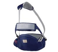 SONARIN Multifonctionnel Respirant Porte-bébé Siège de Hanche,Ergonomique Porte Bébé Ventral Tabouret de Taille avec Ceinture de Sécurité & Bandoulière pour Tout-Petit 3-36 Mois(Bleu)
