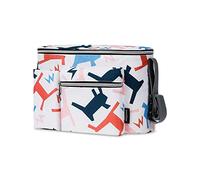 SONARIN Multifonctionnel Sac de Rangement pour Poussette,Grande Capacité Imperméable Organisateur de Poussette Landau Universel Sac de Rangement pour Landau Portable Sac de Maman(Poney)