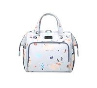 SONARIN Multifonctionnel Sacs à Dos à Langer pour Bébé,Léger Imperméable Sacs à Langer Fourre-tout Sac à Bandoulière Sac de Maternité Sac à Couches de Voyage pour Maman & Papa(Gris)