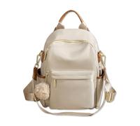 SONARIN Polyvalent Antivol Sac à Dos Femme,Léger Mode Sac à Dos Loisir pour Dames Sacs d'École Cartable Filles,Sacs à Bandoulière Convertible pour Travail Voyage Collègez(Abricot)