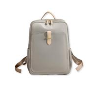 SONARIN Polyvalent Léger Sac à Dos Femme,Imperméable Sac pour Ordinateur Portable 15 Pouces Sacs d'École Cartable Filles,Antivol Sacs à Dos Loisir pour Travail Voyage Collège(Gris Clair)