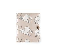 SONARIN Portable Sac de Lingettes Humides pour Bébé,Distributeur de Lingettes Humides Boite Lingettes Humides Sac de Rangement Pochette Lingettes Bébé Réutilisable pour Voyage(Alpaga)