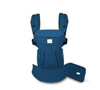 SONARIN Porte-bébé Convertible Premium,avec sac de rangement,Capot Écran solaire, Ergonomique,pour Nouveau-né à tout-petit (0-48 mois),charge maximale 20 kg,Support de tête,Idéal Cadeau(Bleu)