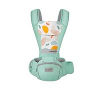 SONARIN Porte-bébé Ergonomique avec Siège à Hanche,3D Air Mesh Porte Bébé Respirant Multifonction Avant et Arrière Porte-bébé,Multiposition pour Nouveau-né Bébé Enfant 0-36 Mois(Vert)