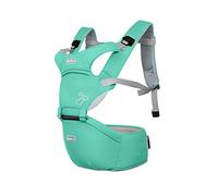 SONARIN Porte bébé Ergonomique avec Siège à Hanche,boucle rotative à papillon,Pur Coton Léger et Respirant/Multiposition:Ventral,Dorsaux,Pour Bebe et Enfant de 3 à 36 Mois(Vert)