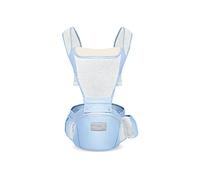 SONARIN Porte-bébé Respirant Multifonction avec Siège à Hanche,Porte Bébé Ergonomique Avant et Arrière Porte-bébé Echarpe de Portage Multiposition pour Nouveau-né Enfant 0-36 Mois(Bleu)