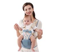 SONARIN Porte-bébé simple et respirant - Multifonctionnel - Siège de hanche - Tabouret ergonomique pour enfant de 0 à 36 mois - Bleu
