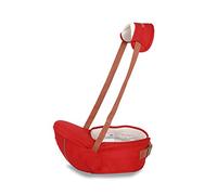 SONARIN Premium Hipseat Baby Carrier, Porte-bébé,Sûr et Confortable, Taille Libre, Ceinture de Transport Avant, 4 positions de transport,100% GARANTIE et LIVRAISON GRATUITE, Cadeau Ideal(Rouge Foncé)