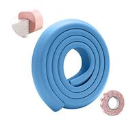 SONARIN Protection d'Angles et Rebords pour Bébés,2M / 6.6ft Corner Protections de bord de table de meubles en forme de L avec ruban adhésif fort,Protections de rebords(Bleu)