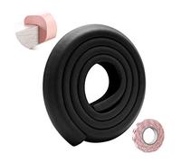 SONARIN Protection d'Angles et Rebords pour Bébés,2M / 6.6ft Corner Protections de bord de table de meubles en forme de L avec ruban adhésif fort,Protections de rebords(Noir)