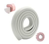 SONARIN Protection d'Angles et Rebords pour Bébés,2M / 6.6ft Corner Protections de bord de table de meubles en forme de L avec ruban adhésif fort,Protections de rebords(Gris)