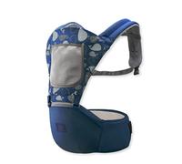 SONARIN Respirant Multifonctionnel Porte-bébé avec Siège à Hanche,Porte Bébé Ergonomique Avant et Arrière Porte-bébé Echarpe de Portage Multiposition pour Bébés 0-36 Mois(Bleu)