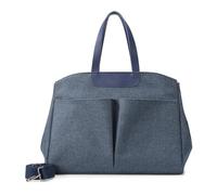 SONARIN Sac à Langer Multifonctionnel Léger pour Bébé, Bandoulière Imperméable de Maternité, Fourre-tout de Voyage Avec Crochets de Poussette (Bleu Foncé)