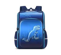 SONARIN Sac D'école Primaire Ergonomique,Grande Capacité Sac à Dos pour Enfants Léger Sac à Dos Scolaire Primaire Sacs pour L'école Sac D'école Filles Garçons Enfants Sac de Livre(Dinosaure Bleu)