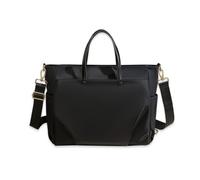 SONARIN Sac Ordinateur Portable Femme,Sac Cabas Femmes 16 Pouces Imperméable Grande Mallette Sac de Travail Cours Sac à Main Bandoulière Fourre-Tout pour Affaire College Voyage(Noir)