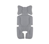 SONARIN Universel Coussin de Siège pour Poussette,Doux Épais Coussin de Poussette Bébé Réducteur de Landau Réversible pour Poussettes Siège Voiture Chaise Haute(Gris)