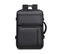 SONARIN Voyage Sac à Dos de Travail,Extensible Grande Capacité Sac à Dos Ordinateur Portable 15,6 Pouces,Imperméables Sacs de Cabine Sacs à Loisir pour Homme(Noir)