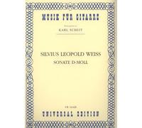 "Sonata d-Moll" by Silvius Leopold Weiss, Transcribed from the Lute Tablature and arranged for Guitar by Karl Scheit
