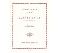 Sonata en Ut pour deux saxophones seuls