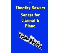 Sonata For Clarinet & Piano Sheet Music Book