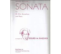 Sonata (For E Flat Alto Saxophone and Piano). By Henry Eccles. Arranged By Sigurd M. Rascher. For Alto Saxophone & Piano. Baroque. Softcover. Standard Notation.