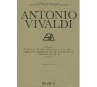 Sonata For Transverse Flute Oboe Violoncello And Basso Continuo Rv801