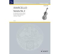 Sonata II Mi mineur: cello and piano.