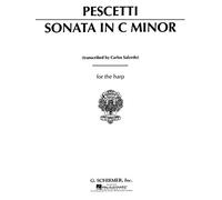 Giovanni battista pescetti: sonata in c minor for the harp