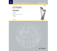 Schott – Partition – Sonate en do mineur, Op. 2 – Harpe solo