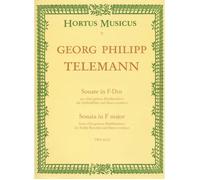 Sonata In F / Recueil + Partition