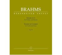 Sonata In G Major For Violin And Piano Op. 78 / Conducteur