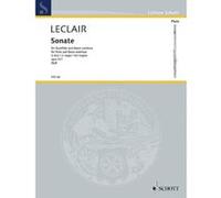 Sonata in G major op. 9/7 - Il Flauto traverso - flute and basso continuo - FTR 49 Leclair, Jean - Marie (Auteur)