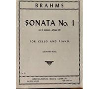 Sonata No. 1 in E minor, Op. 38 [for CELLO and PIANO]