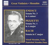 Sonata No. 3/sonata No. 1/sonata in C (Menuhin, Menuhin) (CD) Album
