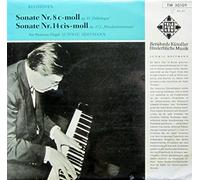 Sonata No. 8 op. 13 Pathetique und Sonata No. 14 op. 27,2 Mondscheinsonate - 10 Inch. Ludwig Hoffmann Mono