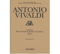 Sonata Per Violino E Bc In Mi Min. Rv 17a / Conducteur