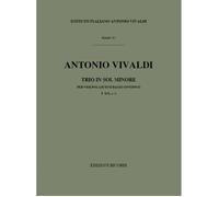 Sonata Per Violino, Liuto And Bc In Sol Min Rv 85 / Conducteur