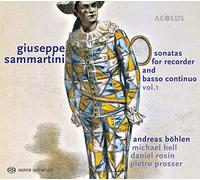 Sonates pour flûte à bec et basse continue Volume 1 – CD – Aeolus