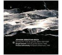 Johann Sebastian Bach – Sonates pour viole de gambe BWV 1027-1029 – CD
