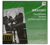 Johannes Brahms - Les Sonates pour violon & piano
